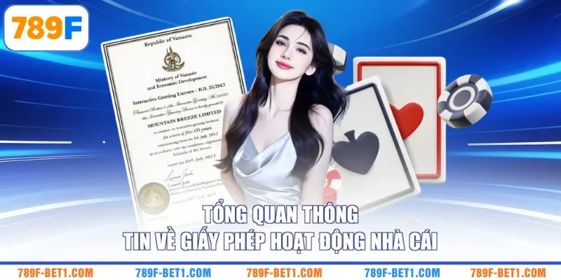 Tổng quan thông tin về giấy phép hoạt động nhà cái
